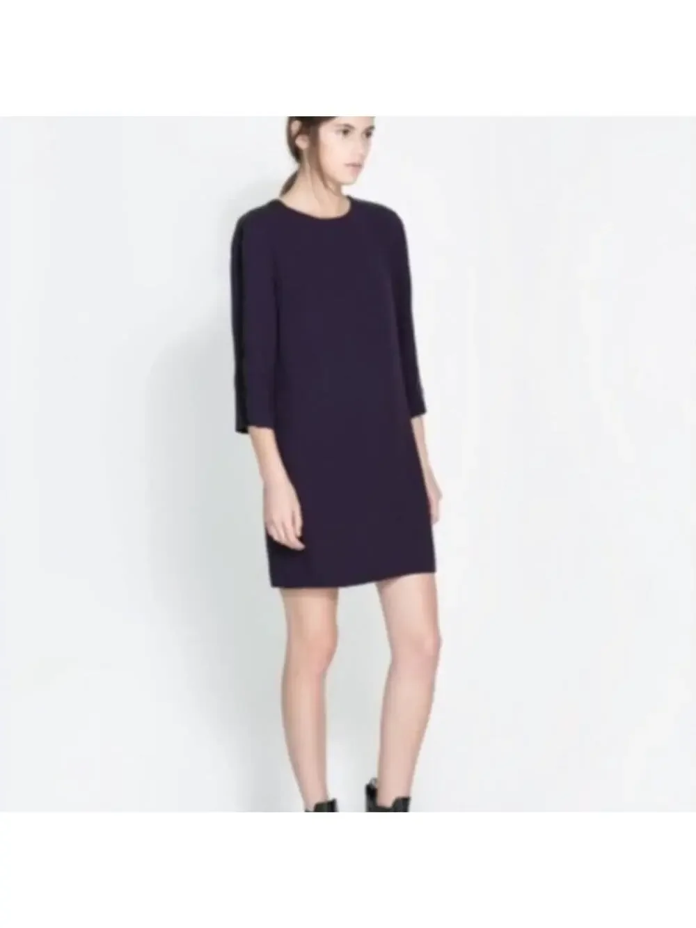 Zara Women's Mini Dress 3/4 Sleeve Size XS